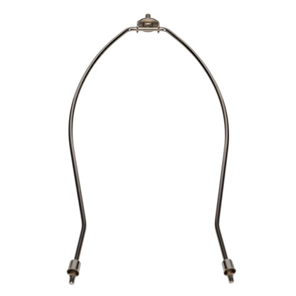 Nickel Plated Lamp Harp, Heavy Weight, Choice of Height (12787N)