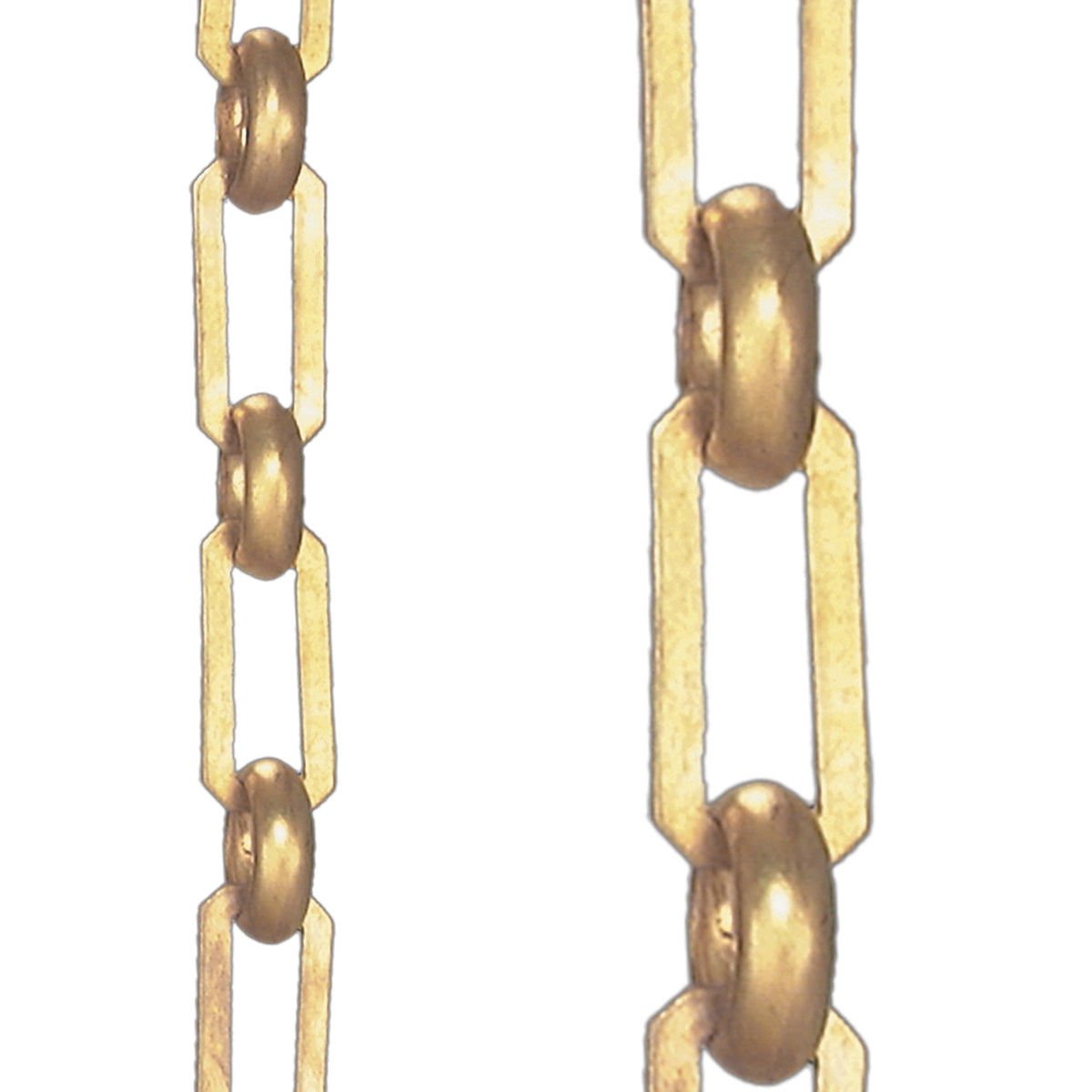 Hand Made Solid Brass Rectangular-shape Chain (12979) - Antique Lamp ...