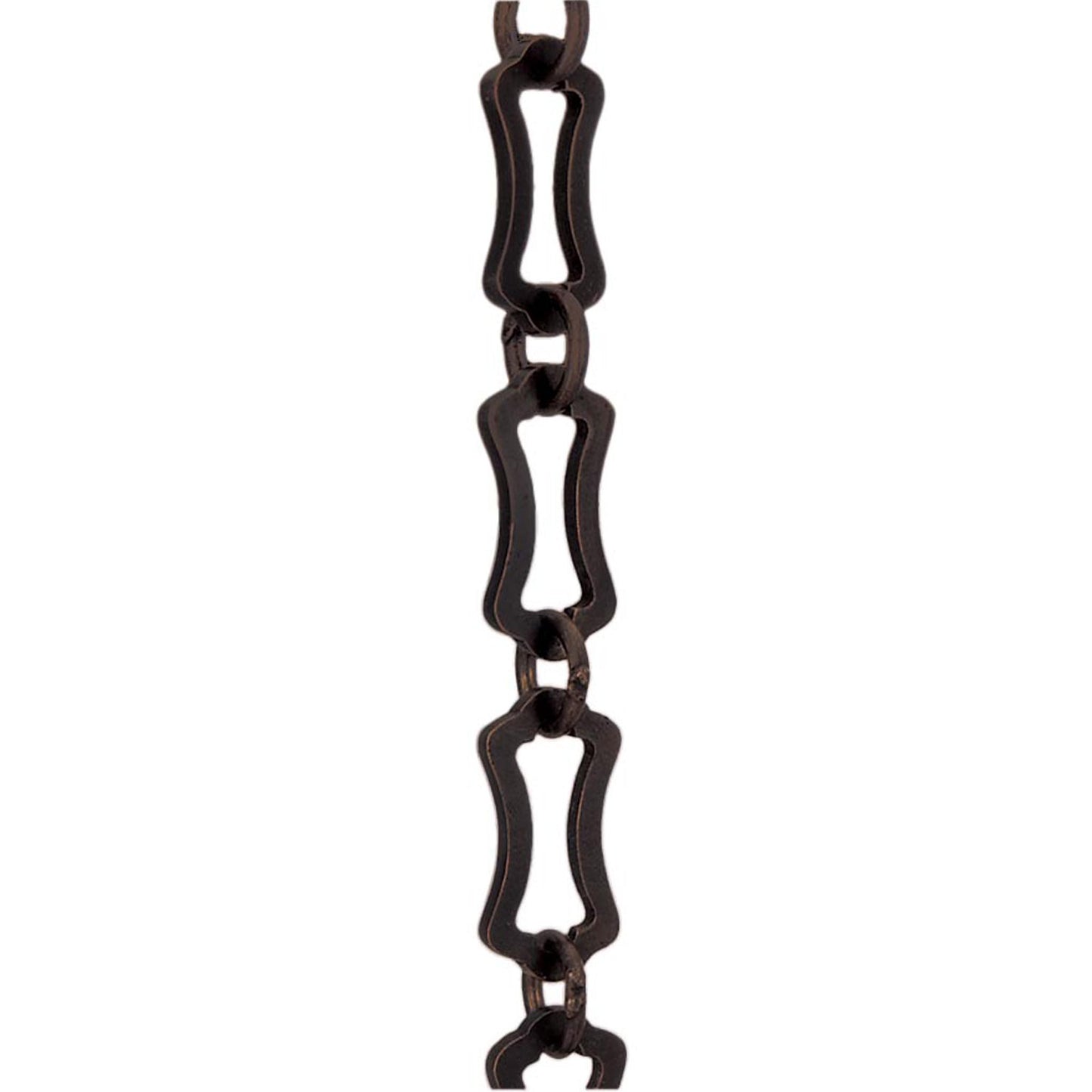 Bronze Finish, Arts & Crafts Style Brass Lamp Chain (13111B)