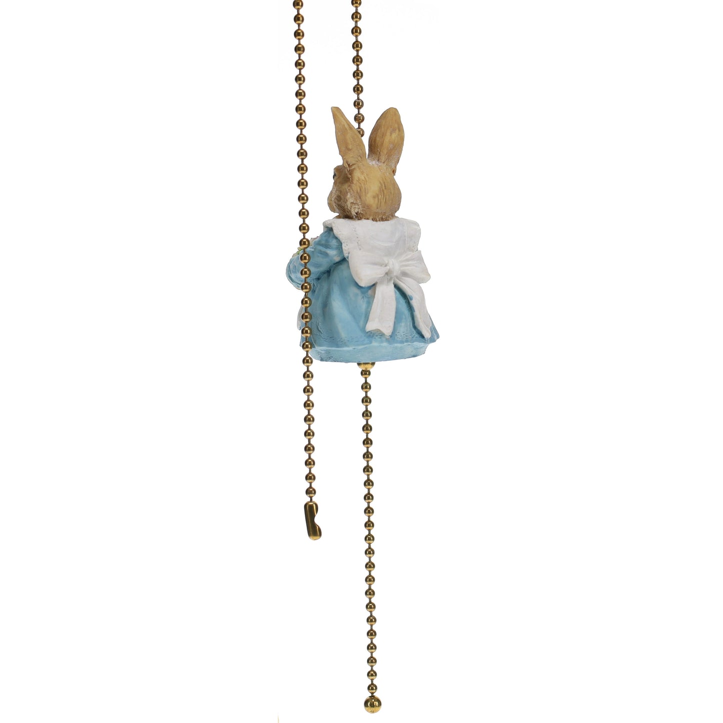 18" Length Easter Bunny Brass Pull Chain Rabbit (15000F)