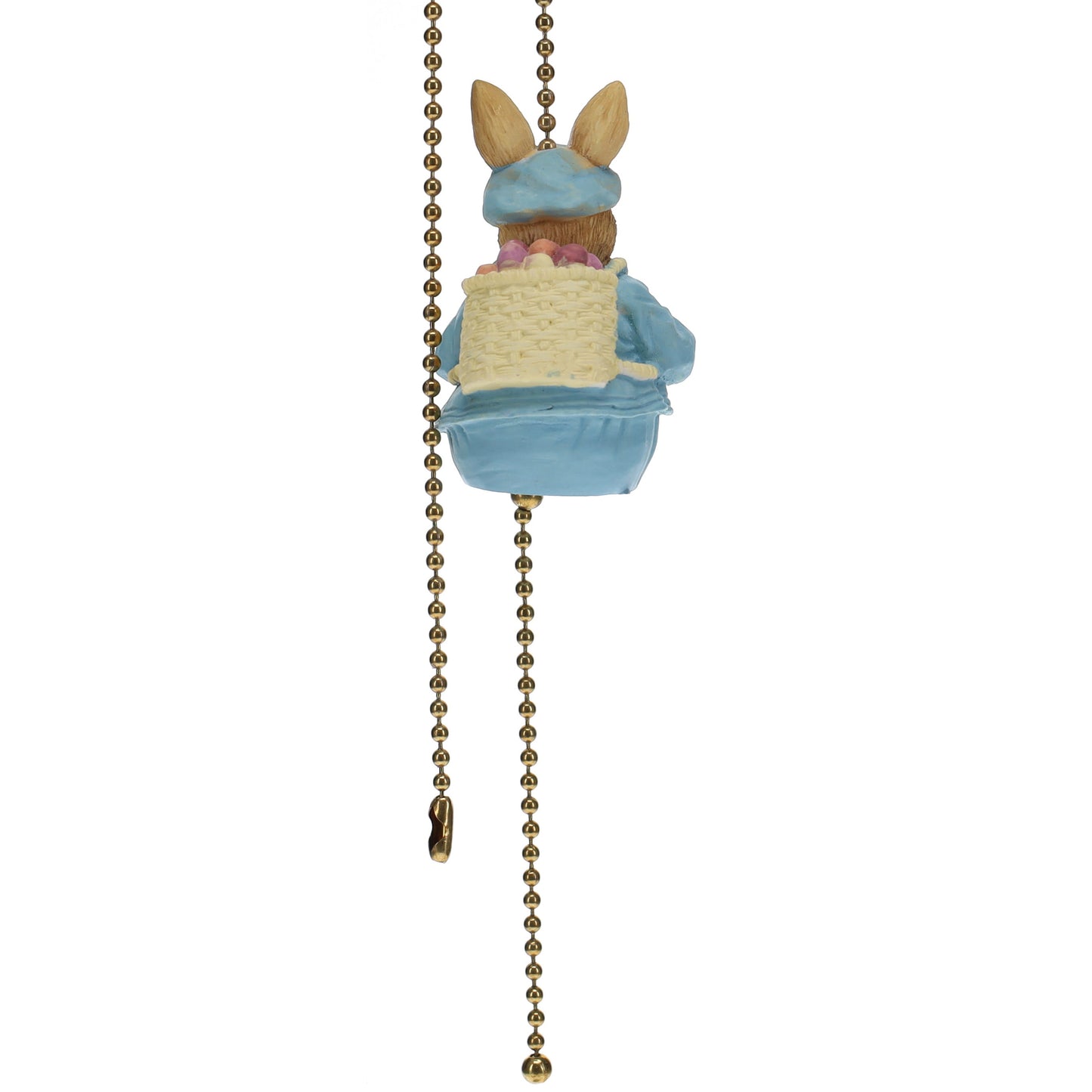 18" Length Easter Bunny Brass Pull Chain Rabbit (15000M)