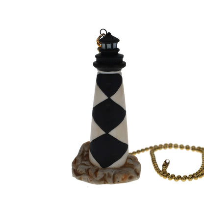22-1/2" Length Brass Pull Chain Lighthouse (15025)