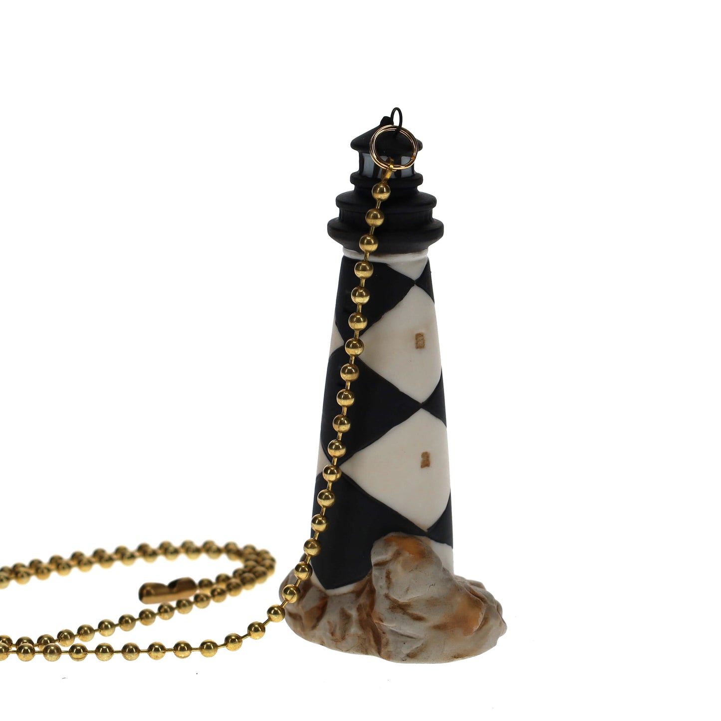 22-1/2" Length Brass Pull Chain Lighthouse (15025)