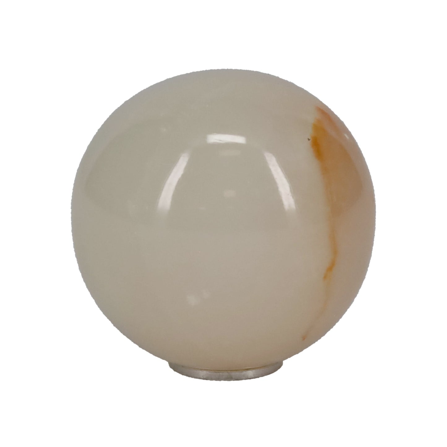 1-5/16" Diameter Finial, Agate Stone Quartz, 1/4-27F Tap (15200)