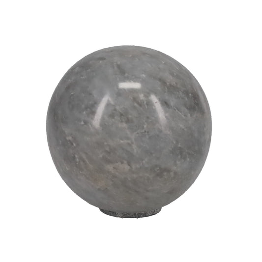 1-5/16" Diameter Finial, Marble Stone Grey, 1/4-27F Tap (15201GY)