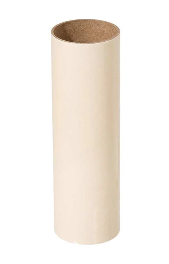 Cream Color Paper Board Candle Cover, CANDELABRA or MEDIUM Bases, Choice of Length (19806C)
