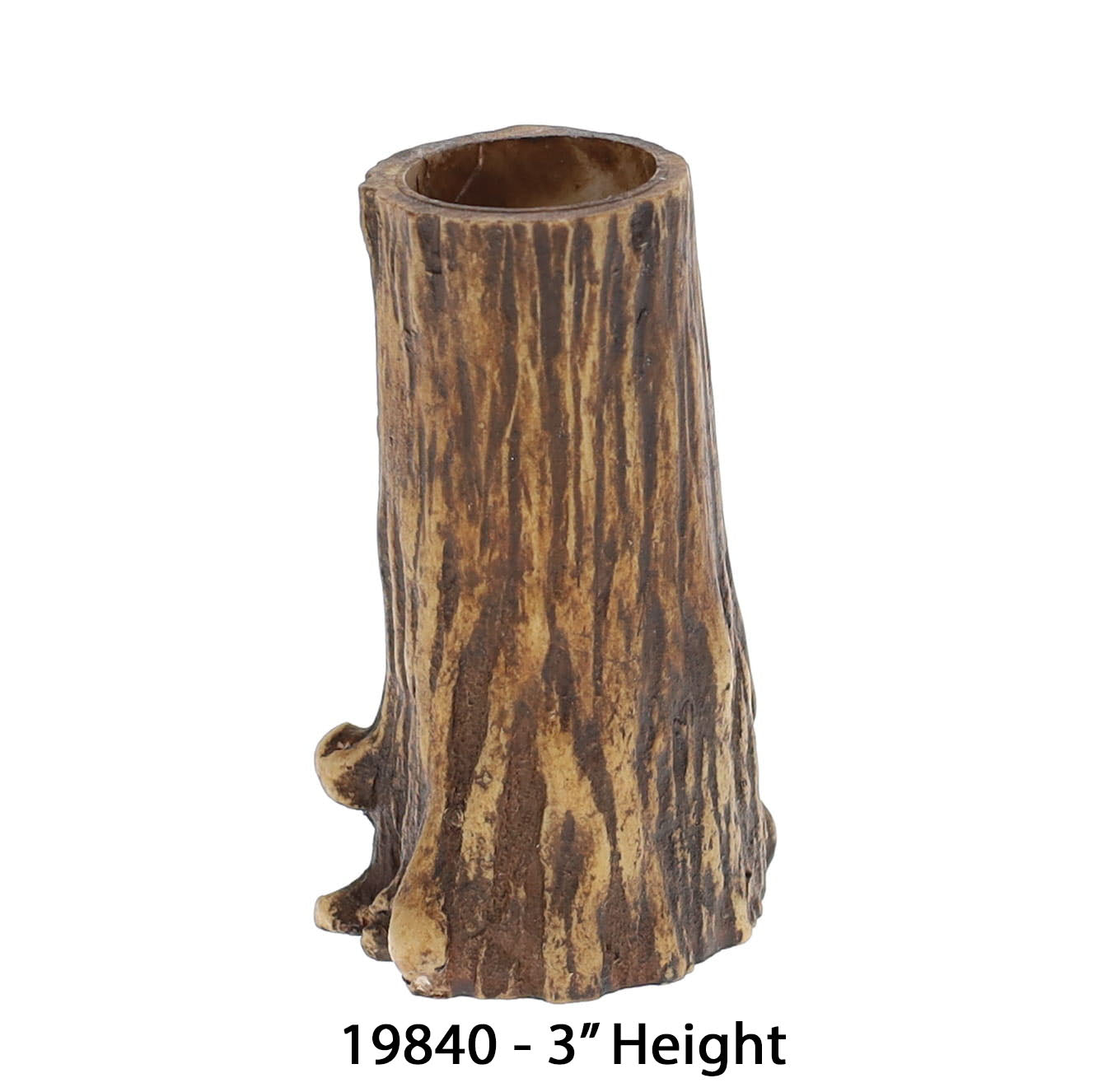 Resin Antler Style Candle Covers, Choice of 3", 4" or 6" Sizes (19840)