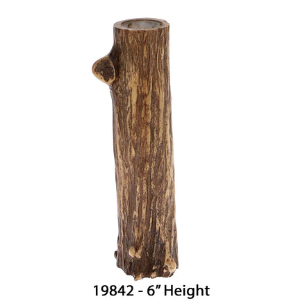 Resin Antler Style Candle Covers, Choice of 3", 4" or 6" Sizes (19840)