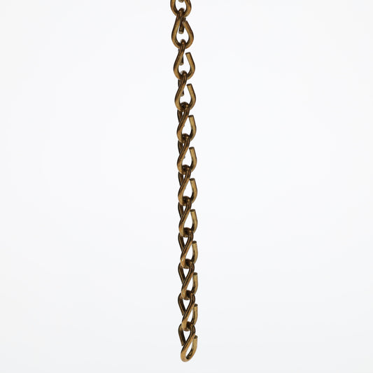 #16 Double Jack Brass Decorative Lighting Chain. (10990)