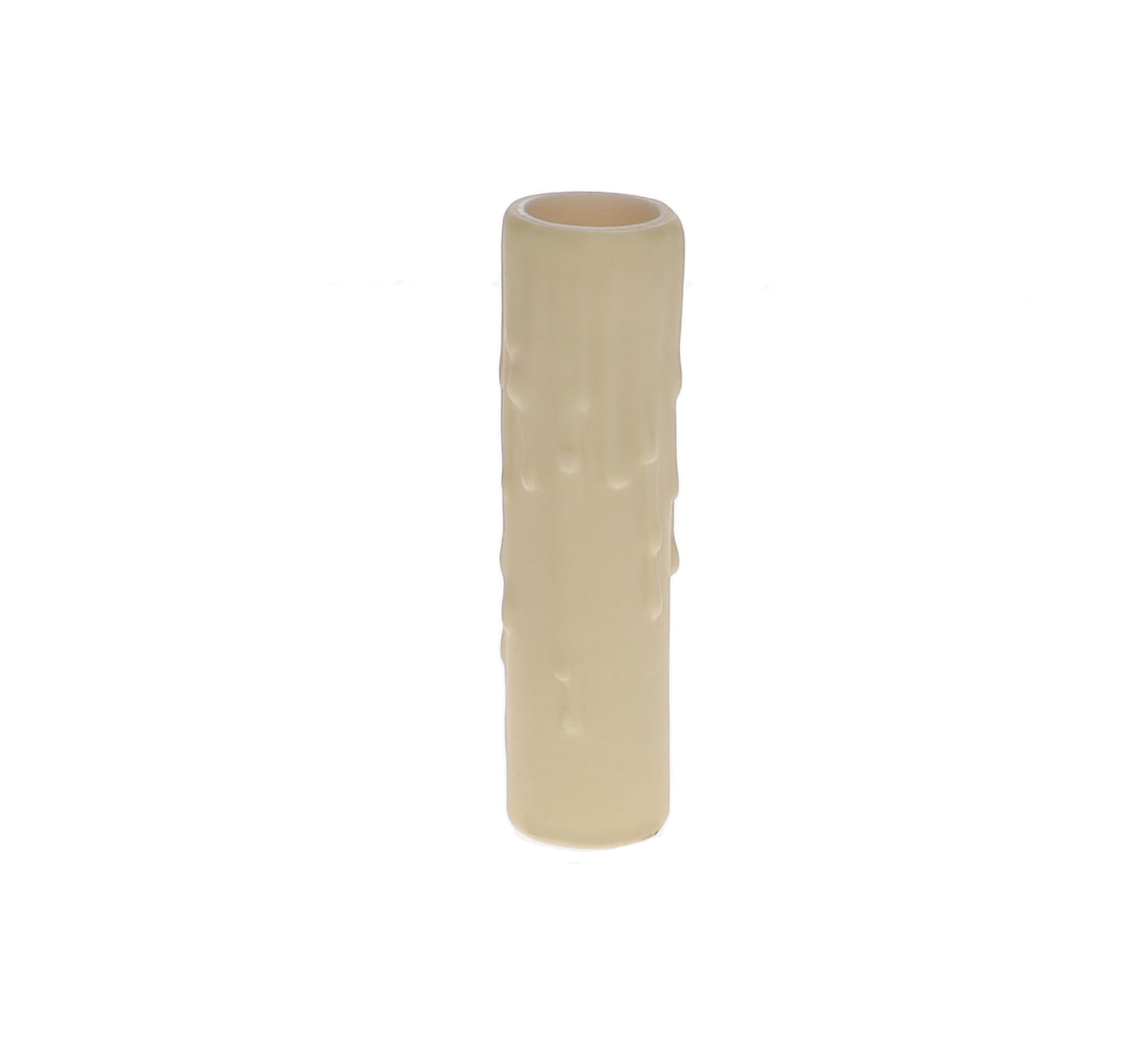 Cream Color Polybeeswax Candle Cover, Candelabra Size, Choice of Height (19910CD)