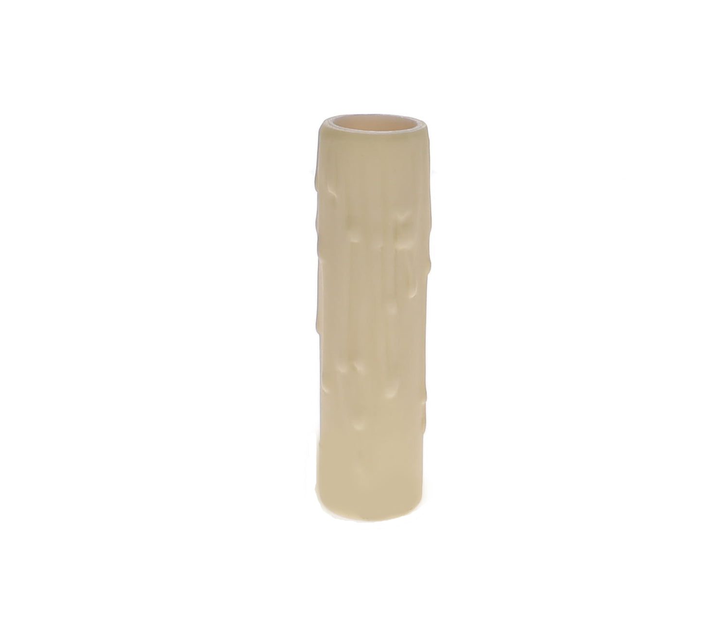 Cream Color Polybeeswax Candle Cover, Candelabra Size, Choice of Height (19910CD)