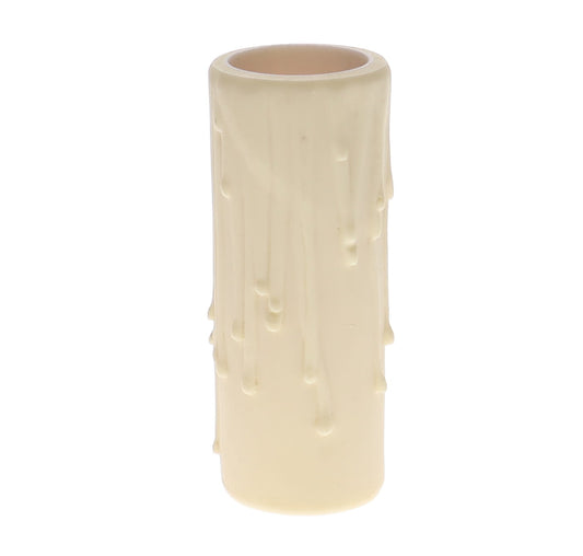 Cream Color Polybeeswax Candle Cover, Medium Size, Choice of Height (19912CD)