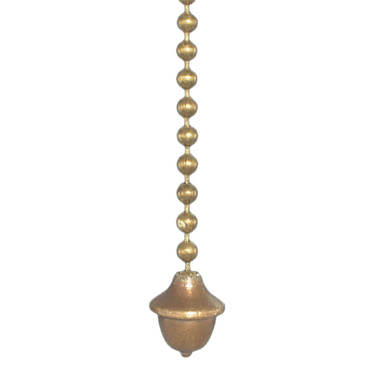 Antique Brass Acorn Pull Chains (20906)