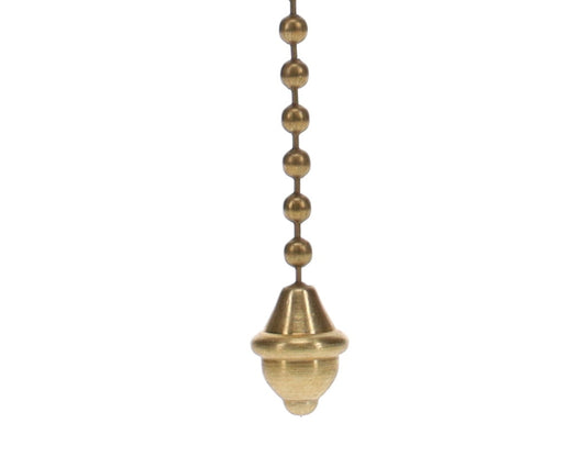 6" Acorn Beaded Chain With Stop (20906R)