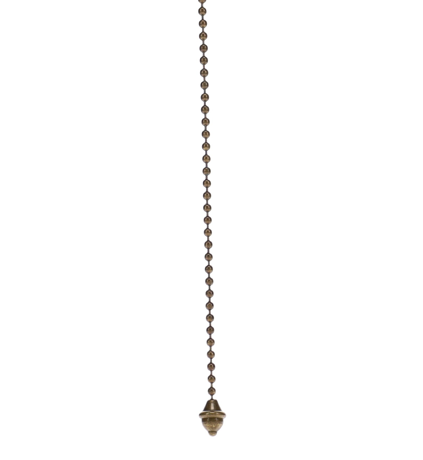 Unfinished Brass Acorn Pull Chains (20906Z) - Antique Lamp Supply