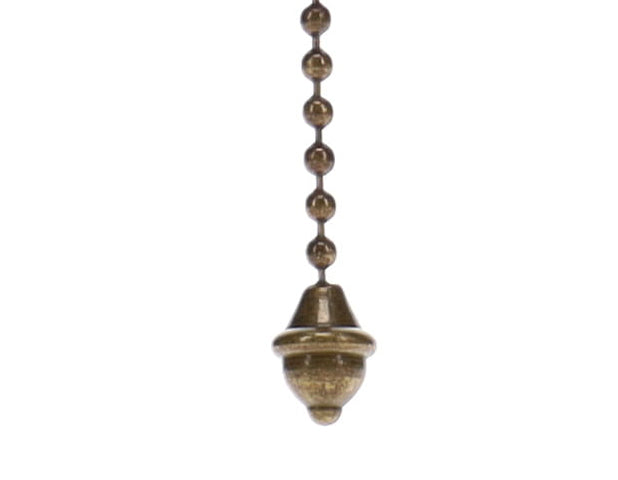 ルブタン　オーナメント Unfinished Brass Acorn Pull Chains (20906Z) - Antique Lamp Supply