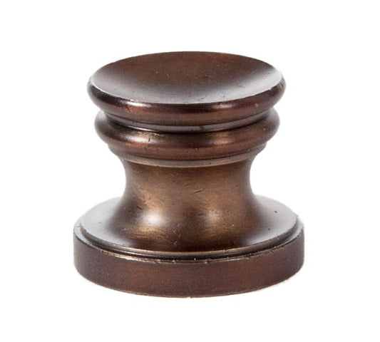 Cup Shaped Design, Base Only Finial, Oiled Bronze Finish (20969B)
