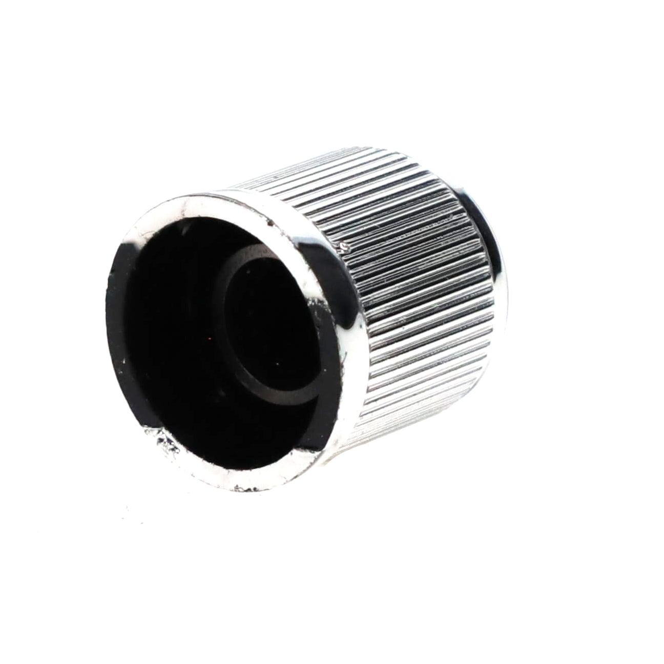Nickel Color Plastic Dimmer Knob (21120N)