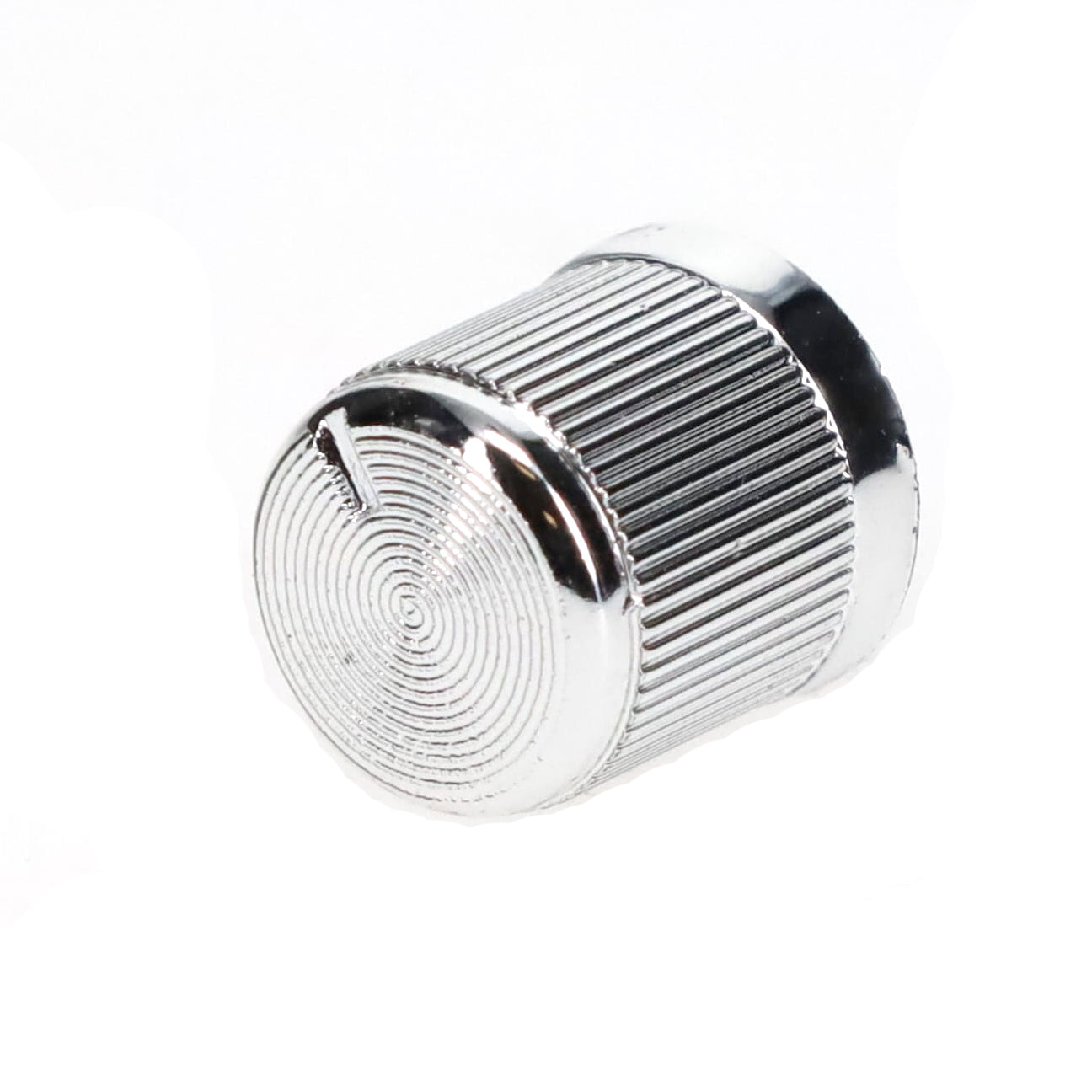Nickel Color Plastic Dimmer Knob (21120N)