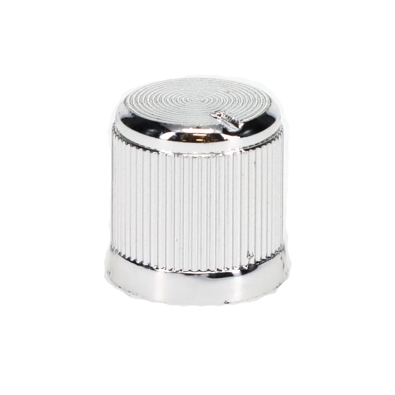 Nickel Color Plastic Dimmer Knob (21120N)