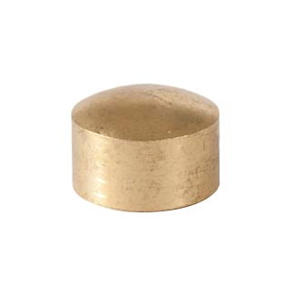 5/16" Tall, 1/2" Dia. Small, Rounded-top Cap or Finial, Tap 1/8F (21290U)