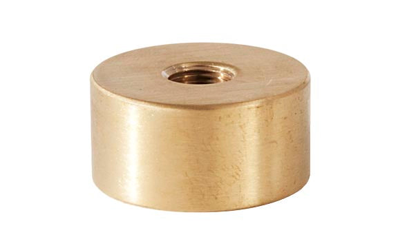 5/8 Inch Height, Brass Straight Disk Arm Back/Neck, 1/8F top & bottom, No side holes (21297U)