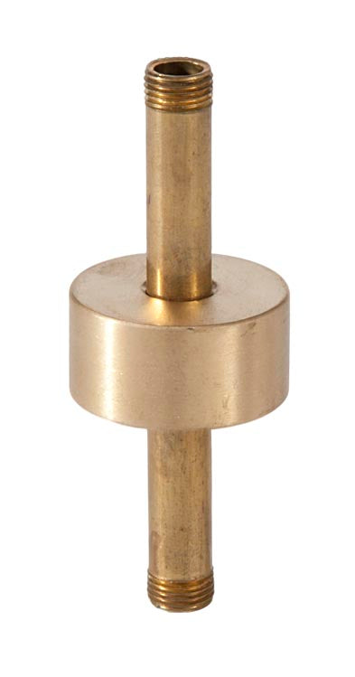 5/8 Inch Height, Brass Straight Disk Arm Back/Neck, 1/8F top & bottom, No side holes (21297U)