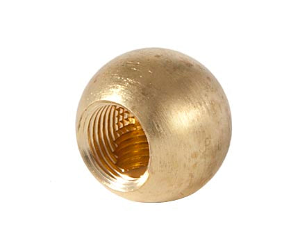 3/4 Inch Dia., 2-Way Brass Ball Arm Back, 1/8F side holes (21298U)