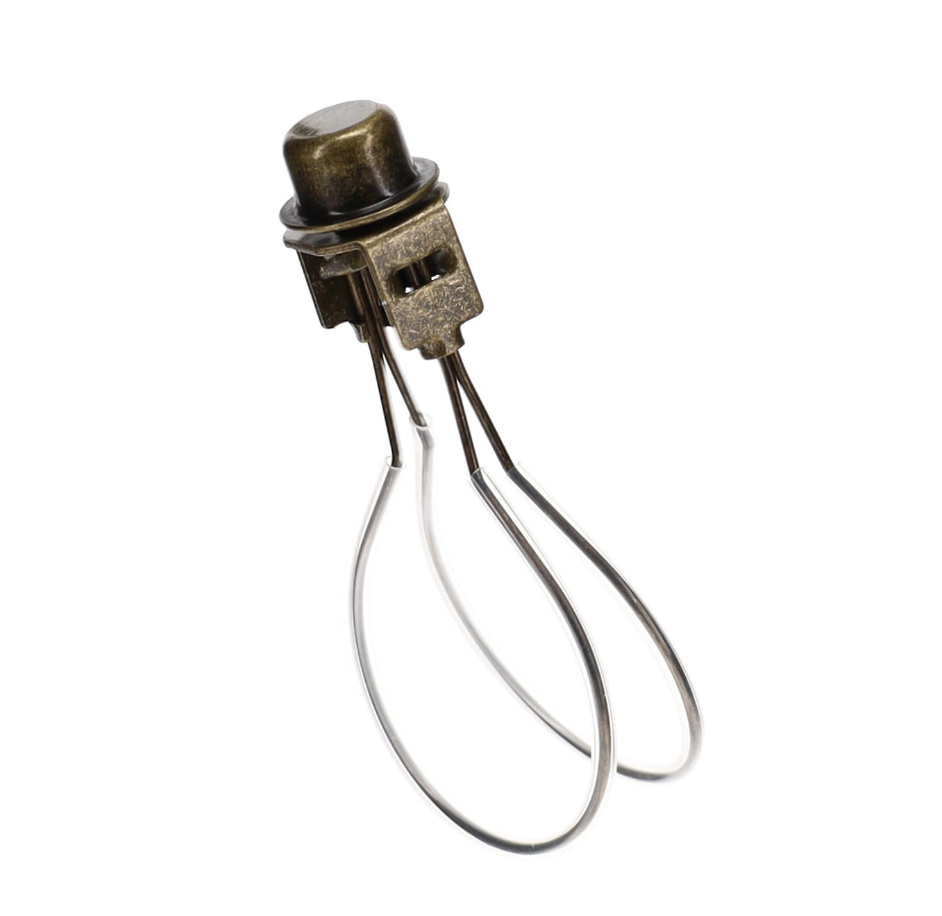 Adapter converts a Washer type shade fitter to a Clip-on fitter Your Choice of Finish (22114BP)