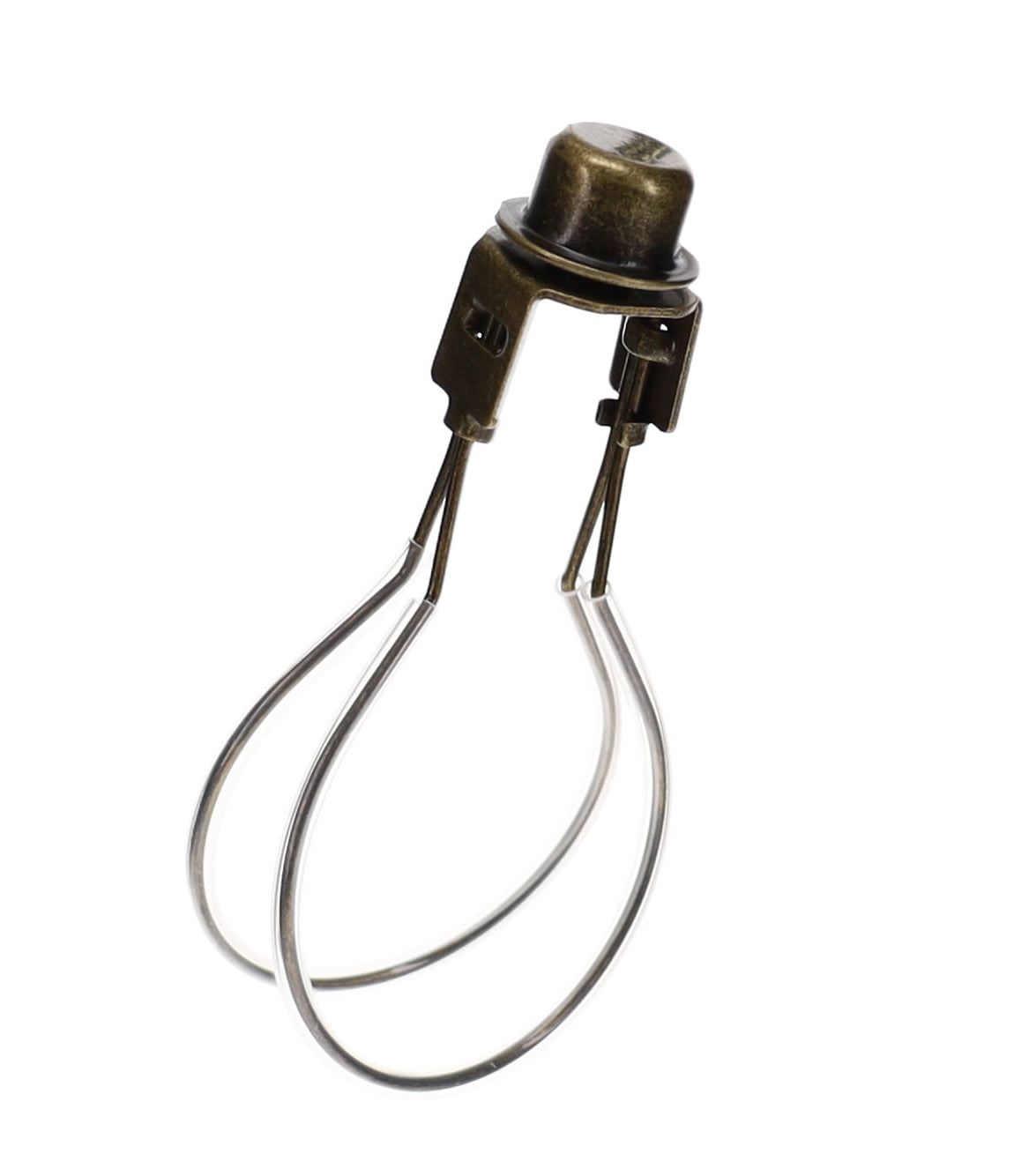 Adapter converts a Washer type shade fitter to a Clip-on fitter Your Choice of Finish (22114BP)