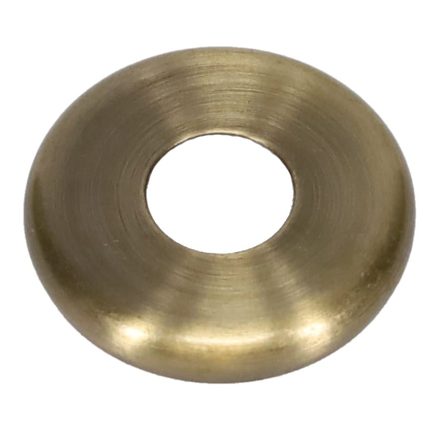 1-1/4" Diam. Antique Brass Finish Steel Seating or Check Rings, Slips 1/4IP (22505A1/4)