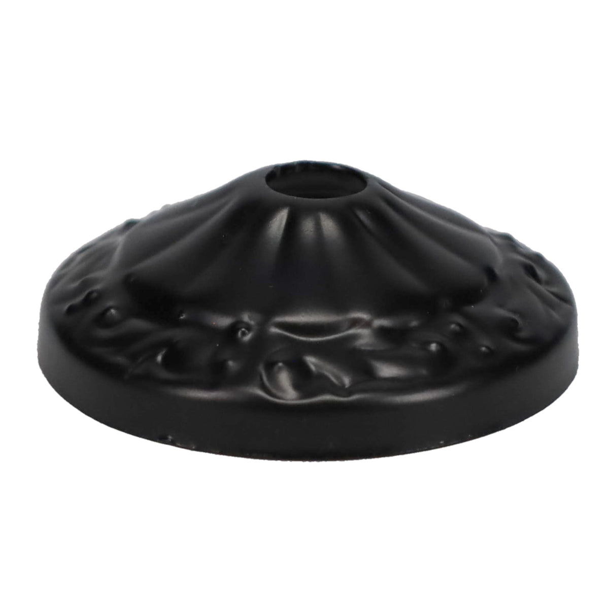 2" Diam. Vase Caps with Black Finish slip 1/8IP (slips 3/8" diameter pipes) (22655)