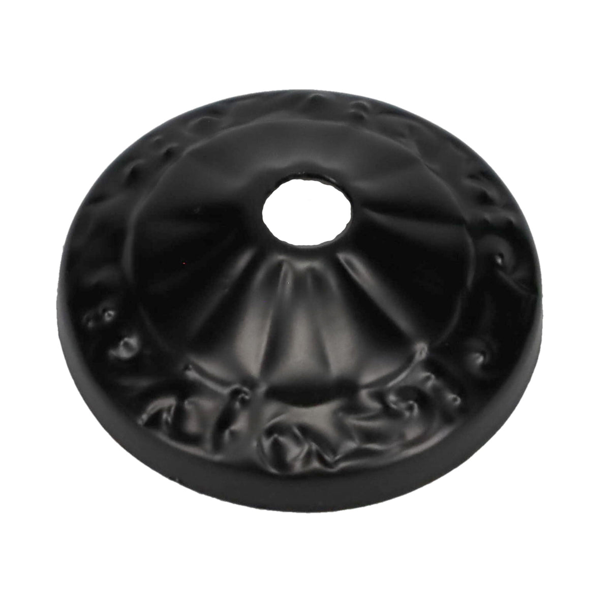 2" Diam. Vase Caps with Black Finish slip 1/8IP (slips 3/8" diameter pipes) (22655)