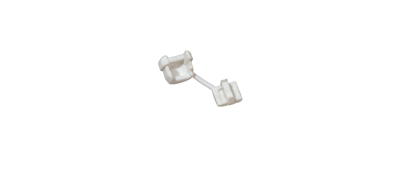 Black or White Color, Plastic Strain Relief Bushings for SPT-2 Lamp Cord (26912)