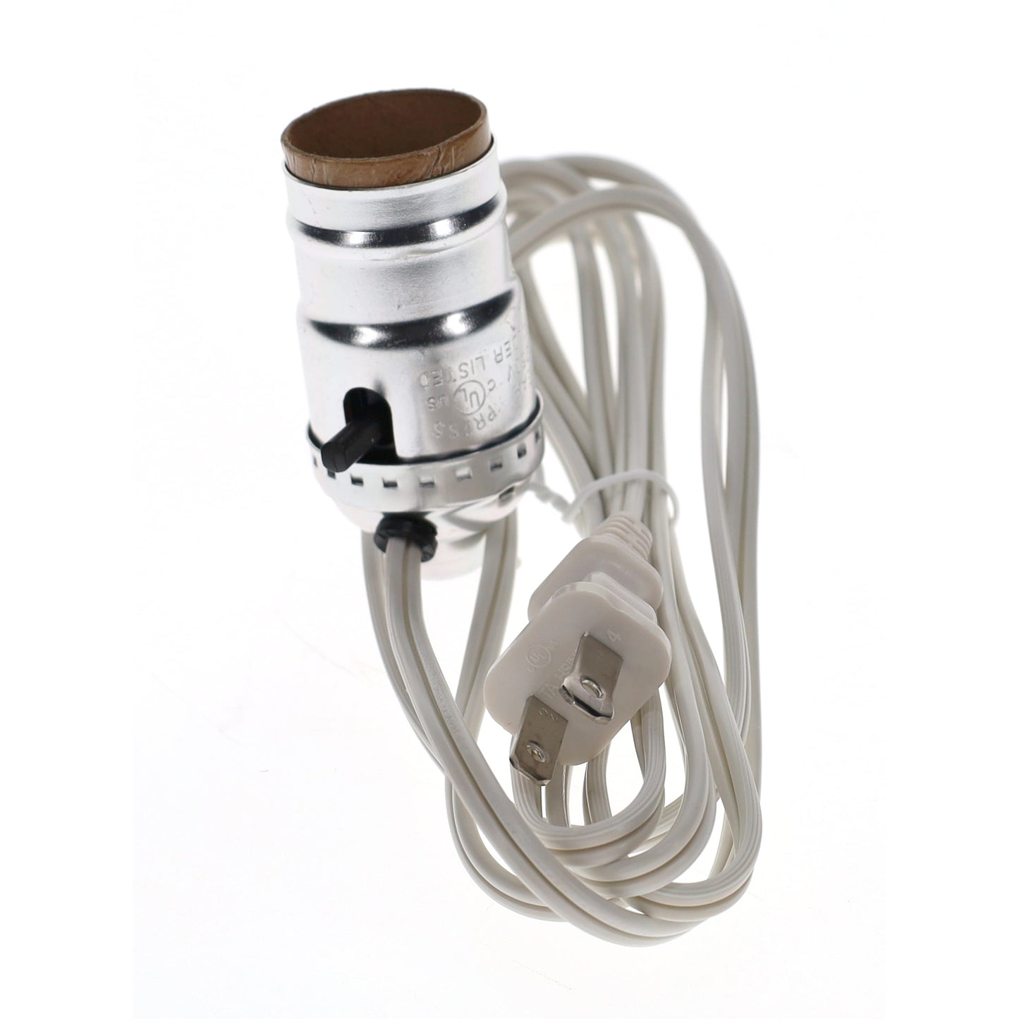 Complete Nickel Push-Thru Socket w/8 ft. cord (30365)