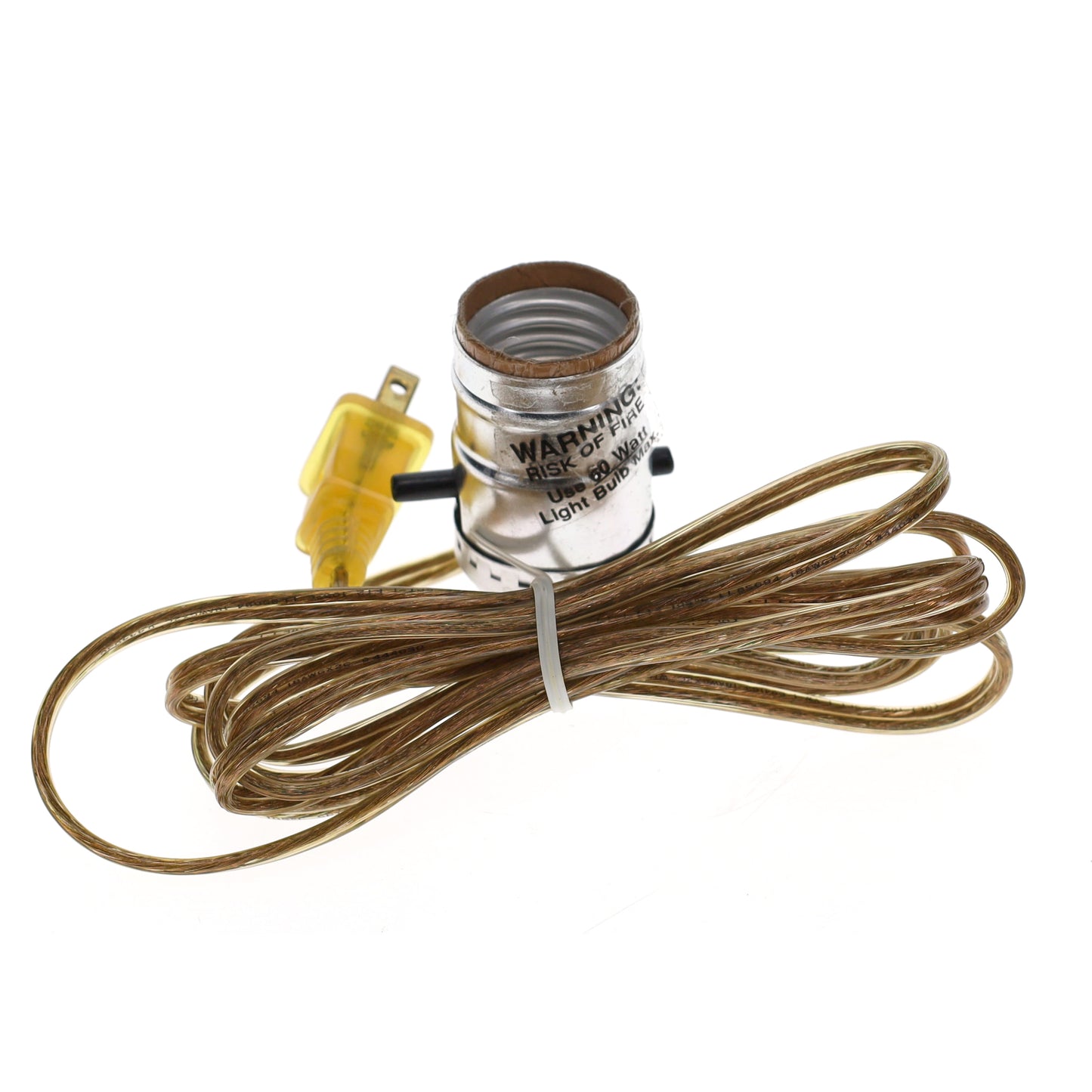 Complete Nickel Push-Thru Socket w/8 ft. cord (30365)