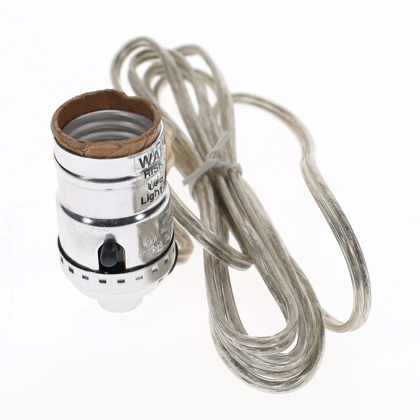 Complete Nickel Push-Thru Socket w/8 ft. cord (30365)