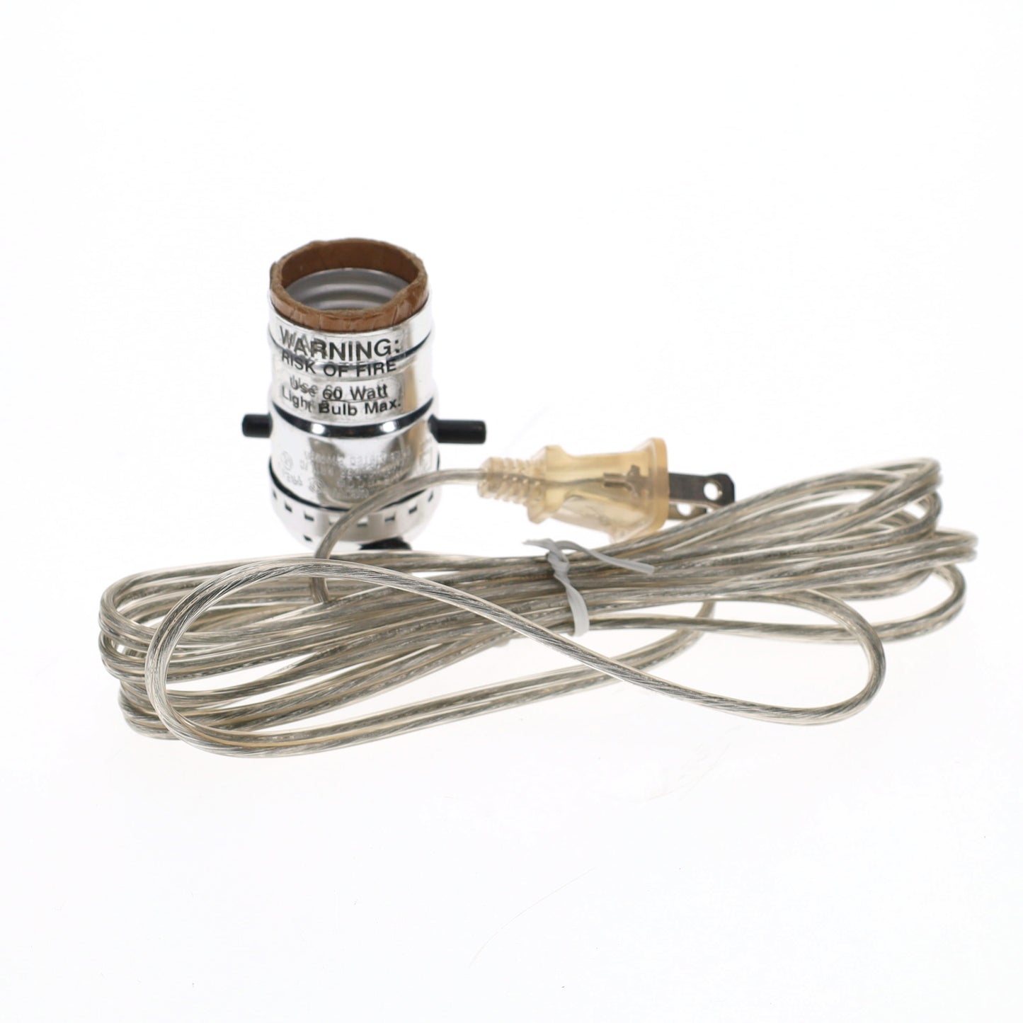 Complete Nickel Push-Thru Socket w/8 ft. cord (30365)