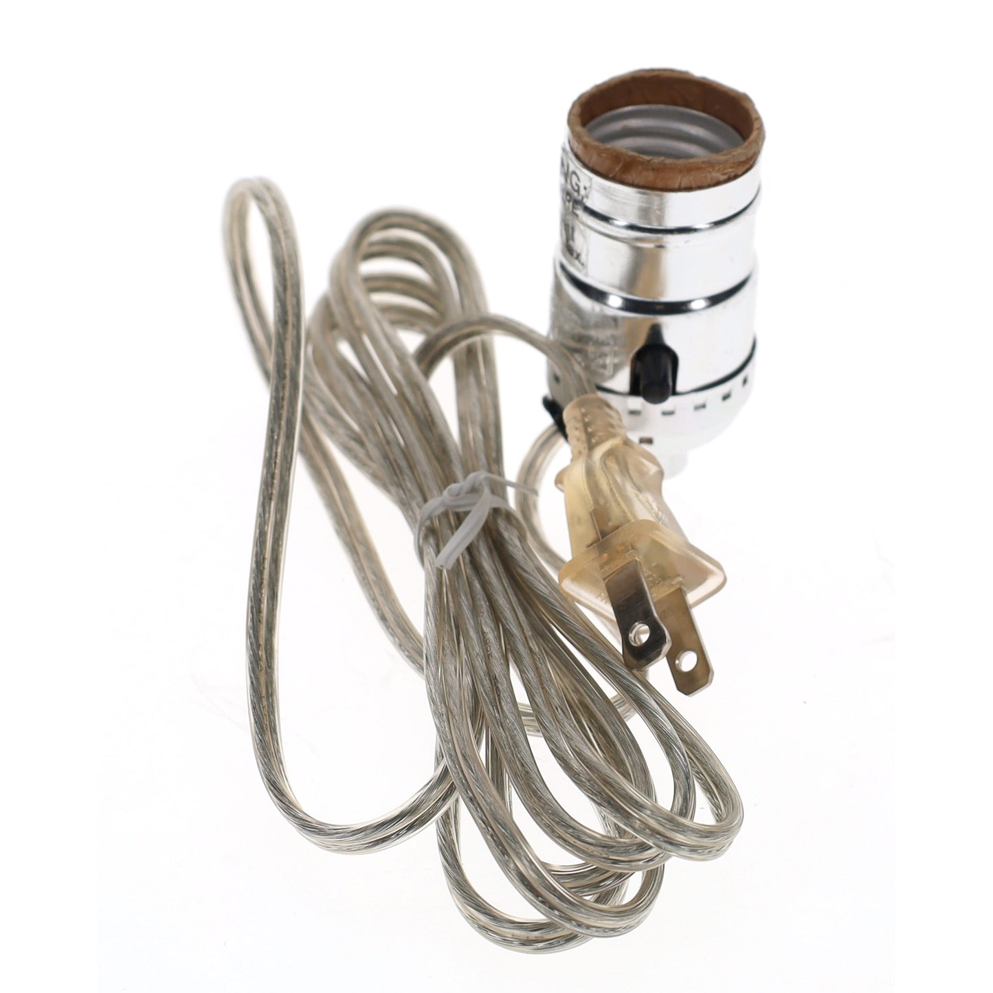 Complete Nickel Push-Thru Socket w/8 ft. cord (30365)