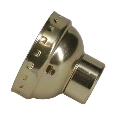 Aluminum Socket Cap, 1/4 IP, Brass Plated (40298BP)