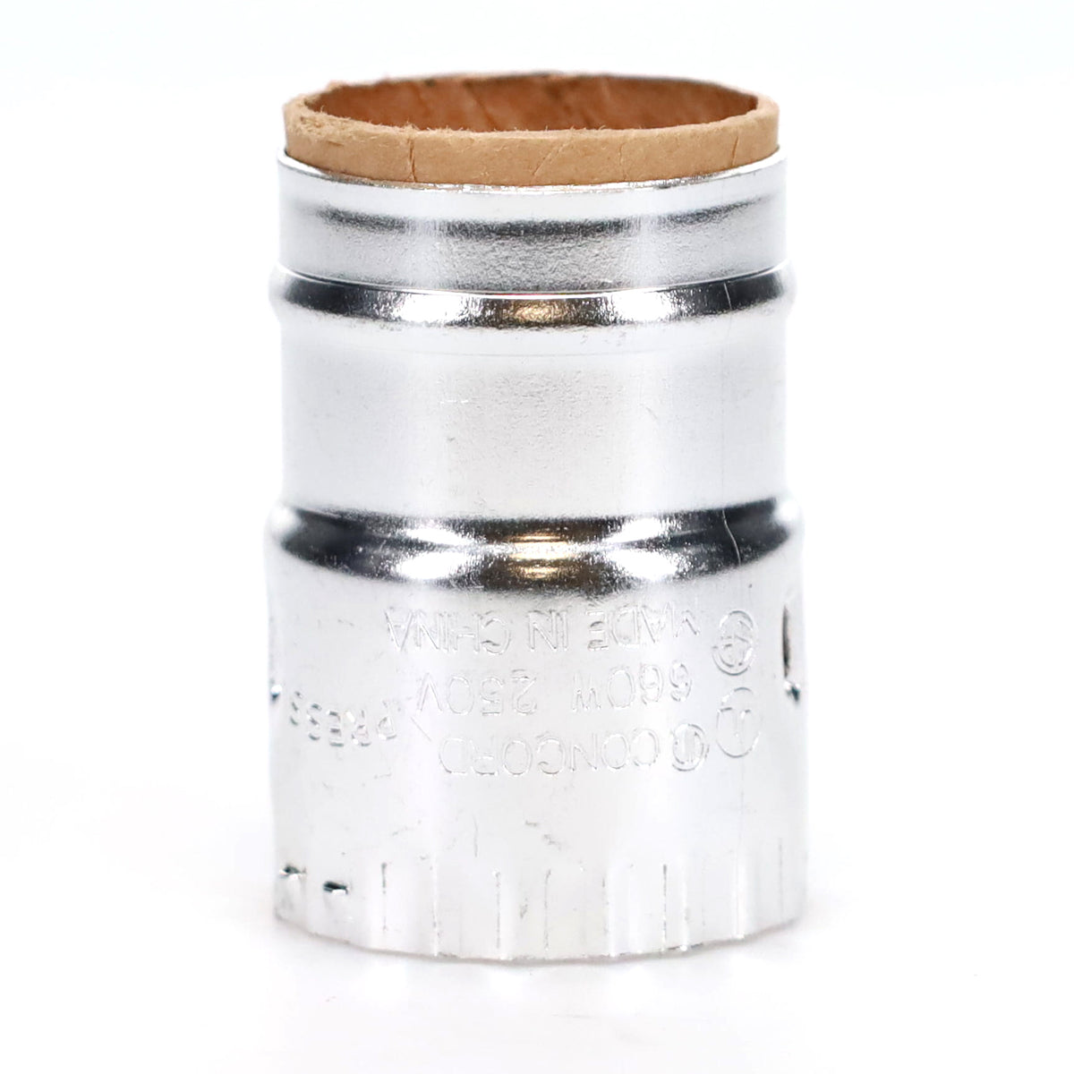 Full Keyless, Medium-Size, Nickel Finish, Lamp Socket Shell (40307NI)