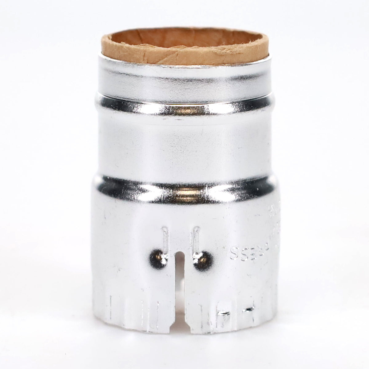 Full Keyless, Medium-Size, Nickel Finish, Lamp Socket Shell (40307NI)