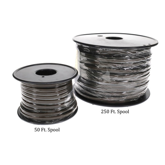 250 Ft. and 50 Ft. Spools, 18/2, SPT-1 General Purpose, Plastic Covered Lamp Cord - Wire, 105 degree C, 300V - CHOICE of COLORS (46604)