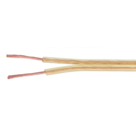 250 ft. Clear Gold, 18/2 Plastic Lamp Spool Cord - Wire (46605)