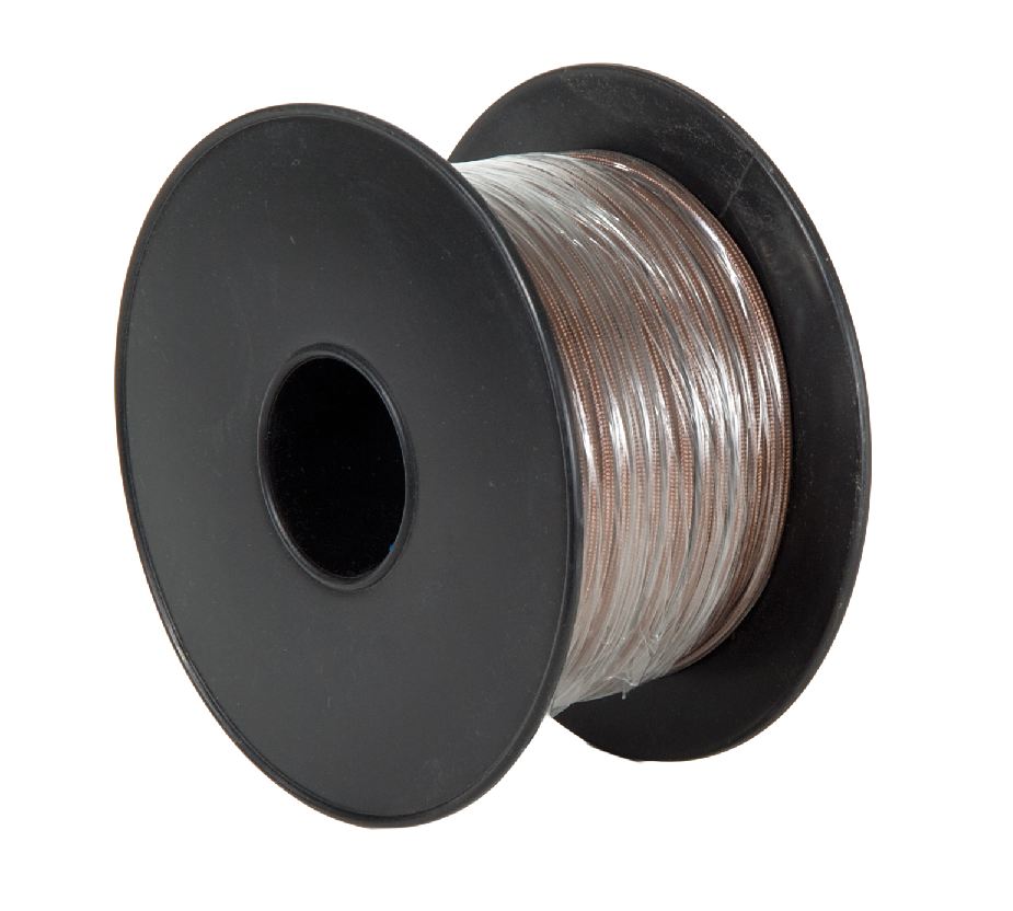 Brown Color Rayon Covered Parallel Lamp Spool Cord, 18 Gauge SPT-1 ...