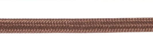 Light Brown Color Rayon Covered Parallel Lamp Spool Cord, 18 Gauge SPT-1 (46647)