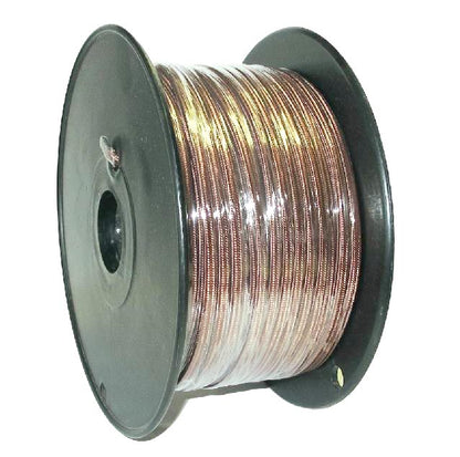 Light Brown Color Rayon Covered Parallel Lamp Spool Cord, 18 Gauge SPT-1 (46647)