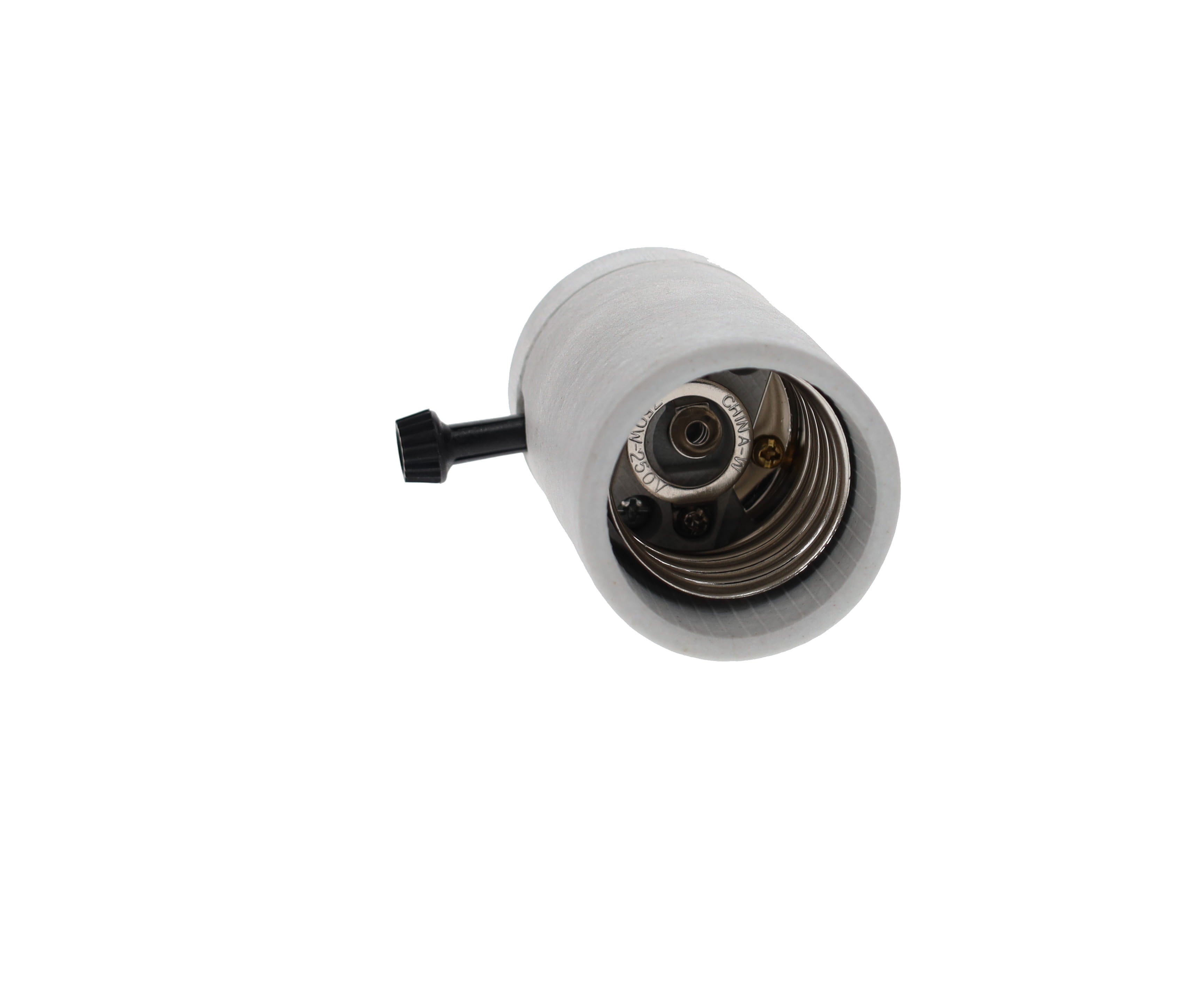 3-Way Mogul Porcelain Socket (48102) - Antique Lamp Supply