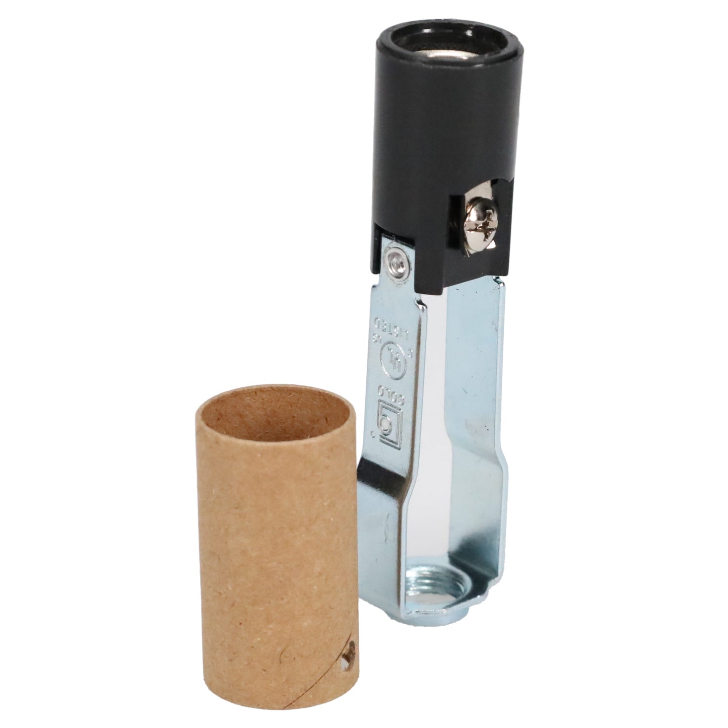 Candelabra Base, Candle Socket With 1/8 F Hickey, 3-1/8" Overall Height (48209i)