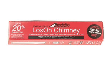 Aladdin Brand Lox-On High Altitude Chimney, 2 5/8" Fitter, 15 1/2" Tall (57959)